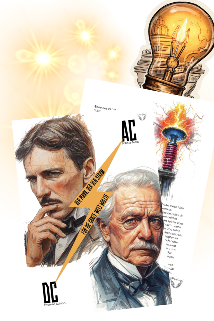 Nikola Tesla ⚡Thomas Edison | Wie geht Strom wirklich