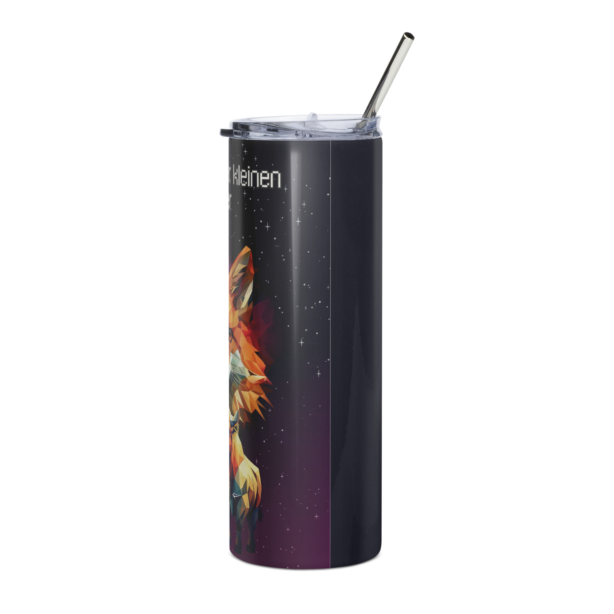 Edelstahl-Tumbler zu „Die Schule der kleinen Hacker – Abenteuer im Krypto-Universum“ | Felix, Bär & Stier | 600 ml – Bild 5